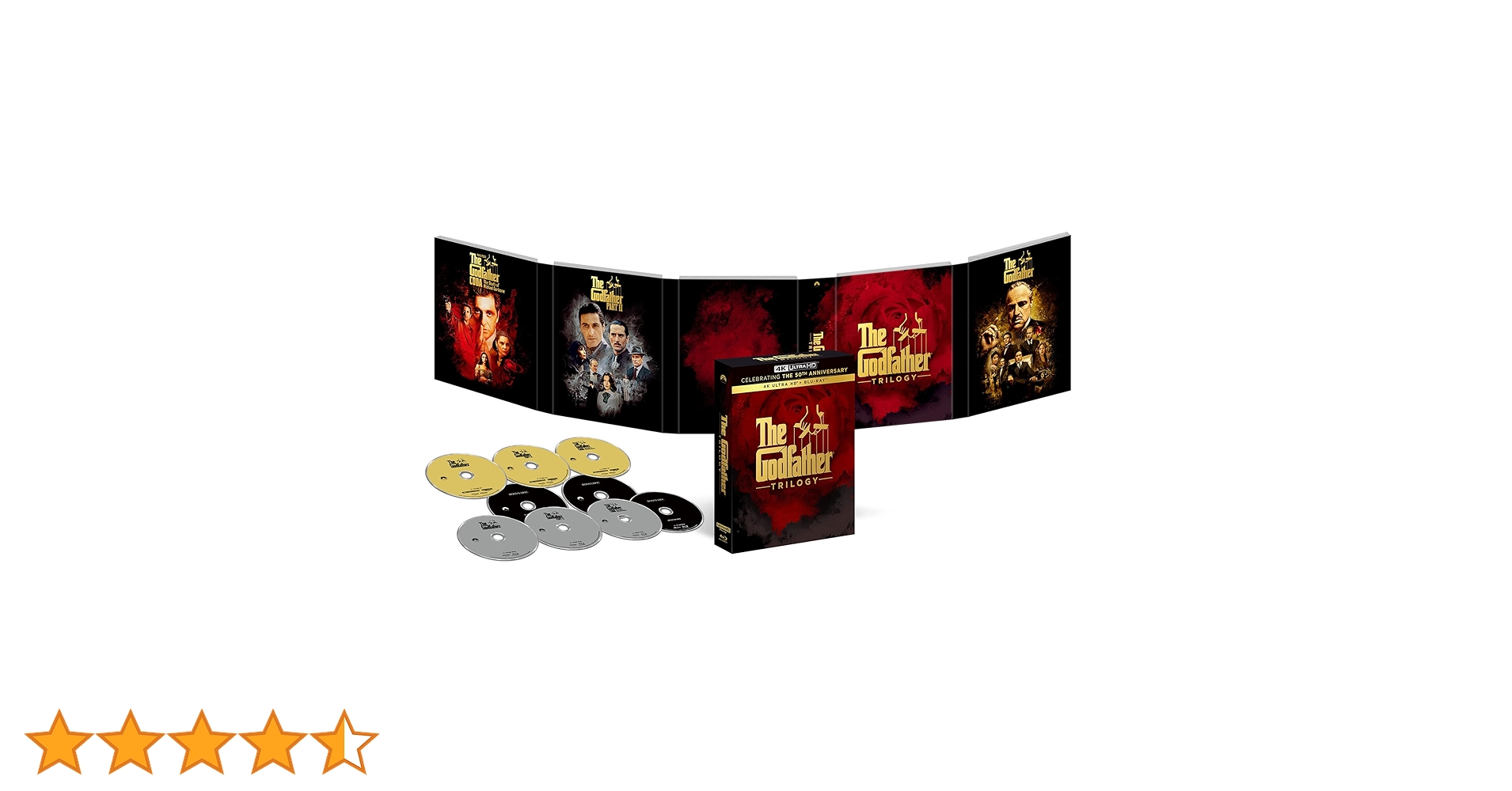 Amazon.co.jp: ゴッドファーザー トリロジー 50th アニバーサリー 4K